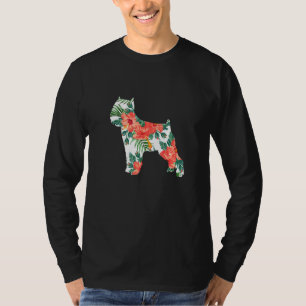 Camiseta Grifon de Bruxelas Aloha Cão Havaiano