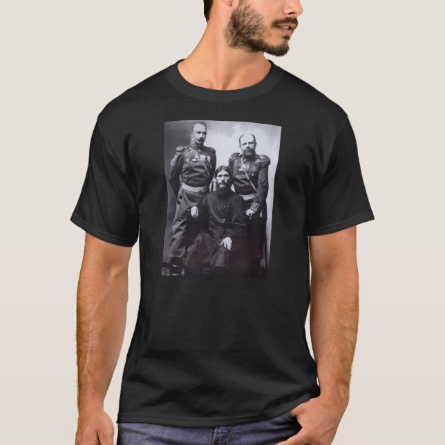 Camiseta Grigori Rasputin General Putyatin Coronel Lotman (Frente)
