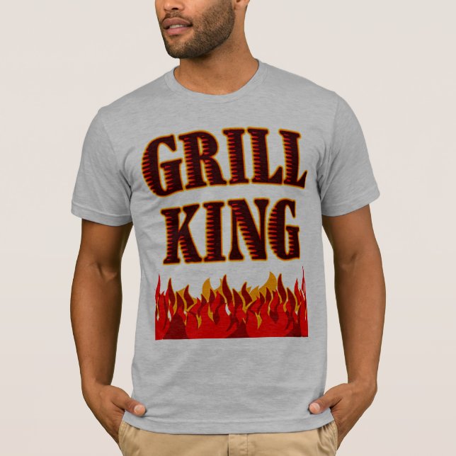 Camiseta Grill King CHURRASCO Say Tee (Frente)