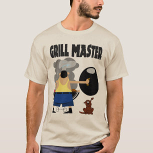 Camiseta Grill Master com Cachorro