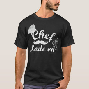 Camiseta Grill Restaurant Chef Política Chef Astronaut Birt