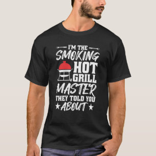 Camiseta Grill Smoking Master Griling Barbecue
