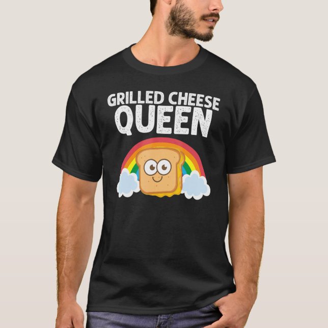 Camiseta Grilled Cheese Cheese Sandwich  Women Mom (Frente)