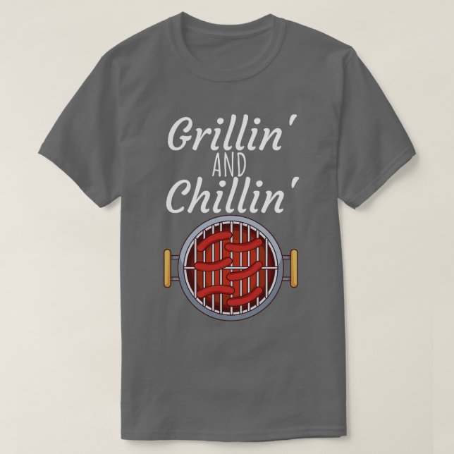 Camiseta Grillin e (Frente do Design)