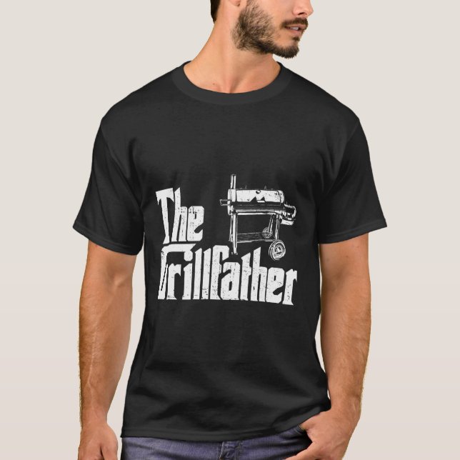 Camiseta Grilling Smoker And Grill Chef Grillfather Grilled (Frente)