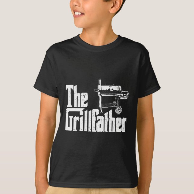 Camiseta Grilling Smoker And Grill Chef Grillfather Grilled (Frente)