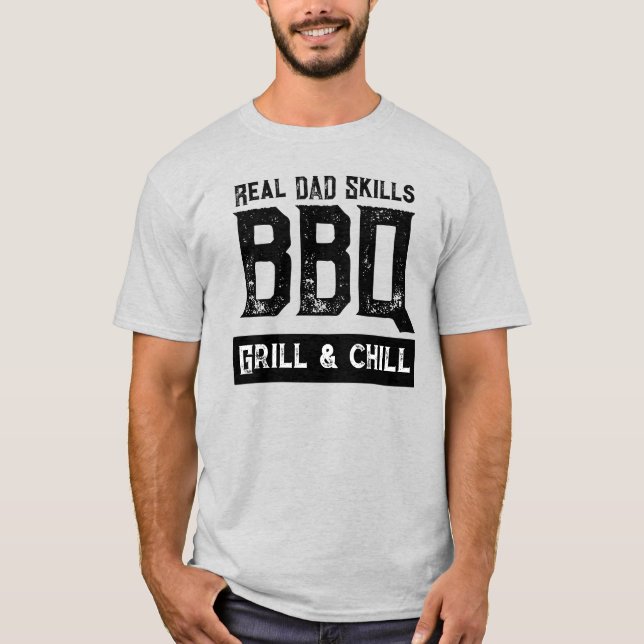 Camiseta Grillmaster dad cool funny (Frente)
