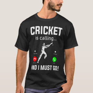 Camiseta Grilo Engraçado está a chamar e eu tenho de ir Ent