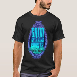 Camiseta Grim Grinning Ghost Haungue Socialize Tee for Men