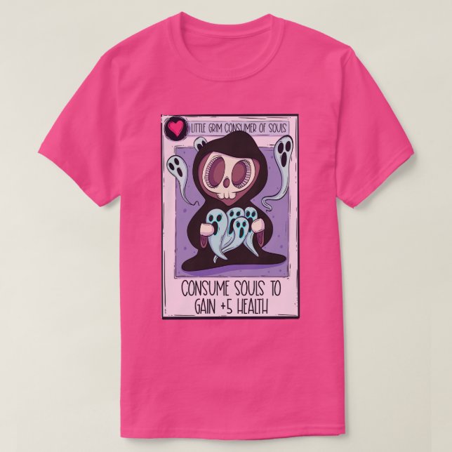 Camiseta Grim Play Card (Frente do Design)
