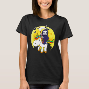 Camiseta Grim Reaper Dirigindo Meninos Figurinos De Hallowe
