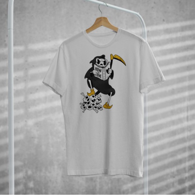 Camiseta Grim Reaper Engraçado (Criador carregado)