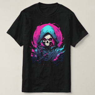 Camiseta Grim Reaper Neo Skull, Própria Morte