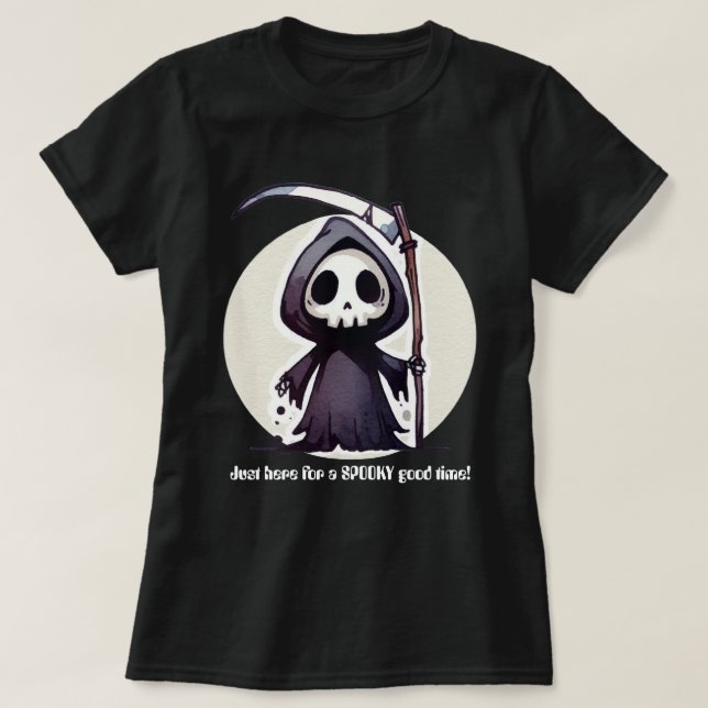 Camiseta Grim Reaper - Personalizado (Frente do Design)