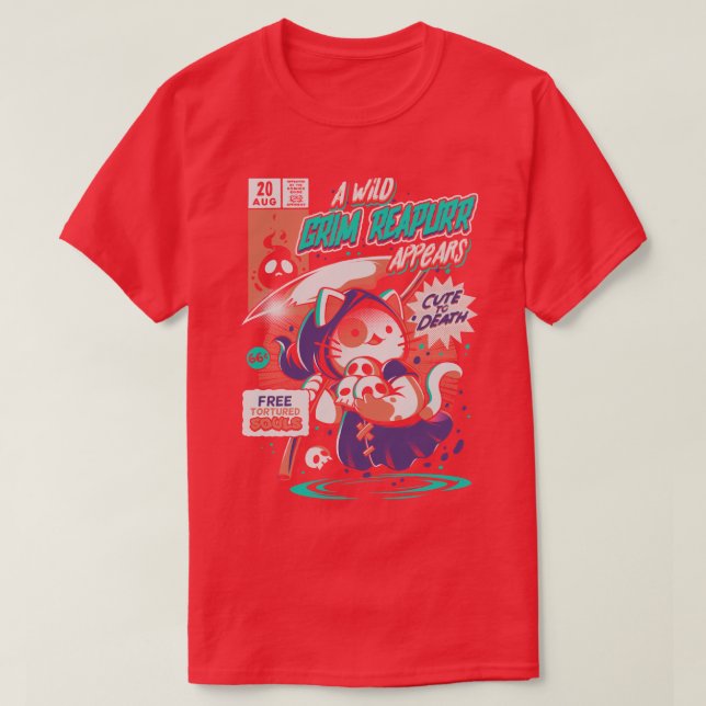 Camiseta Grim Reapurr (Frente do Design)