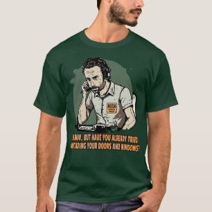 Camiseta Grimes Rick Customer Service Agent recentemente no