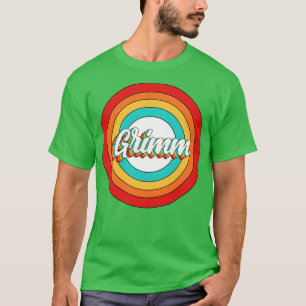 Camiseta Grimm Name Shirt Vintage Grimm Circle