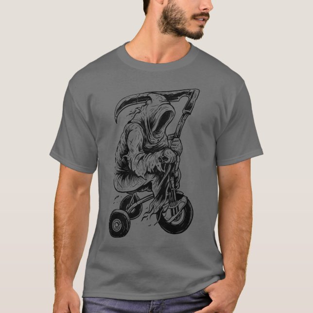 Camiseta Grimm Reaper Biker (Frente)