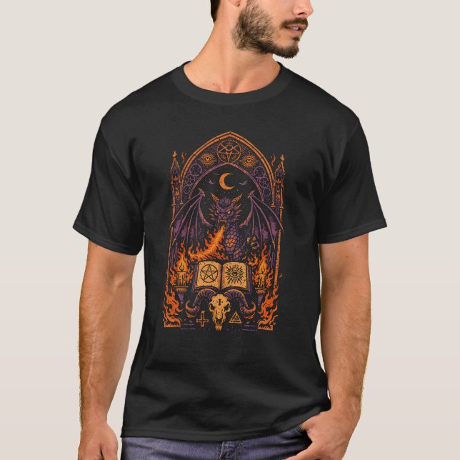 Camiseta Grimório Infernal (Frente)