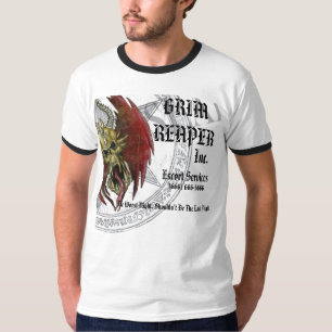 Camiseta GRIMREAPER, Inc., escolta .services.