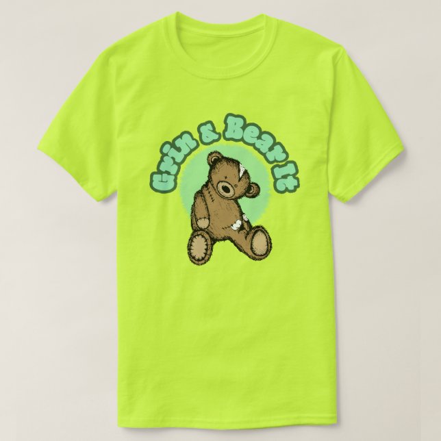 Camiseta Grin & Bear (Frente do Design)
