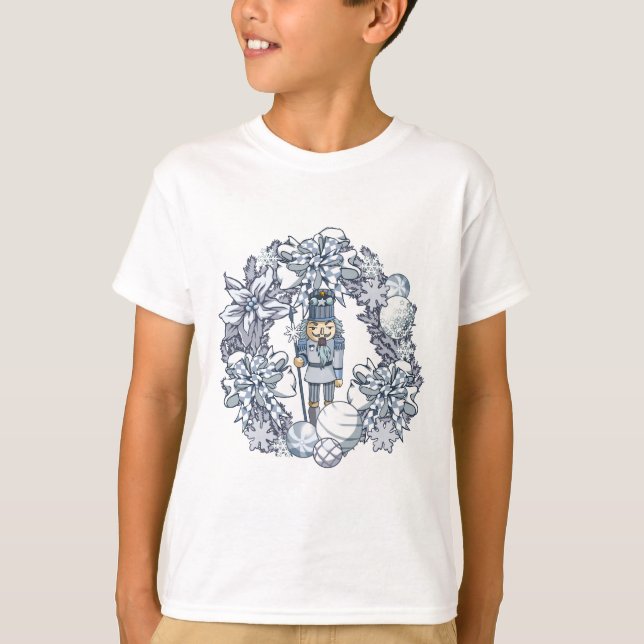 Camiseta Grinalda do Nutcracker do White Christmas (Frente)