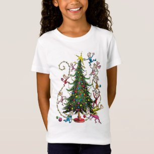 Camiseta Grinch Clássico Árvore de Natal