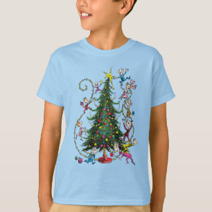 Camiseta Grinch Clássico Árvore de Natal