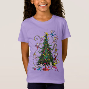 Camiseta Grinch Clássico Árvore de Natal