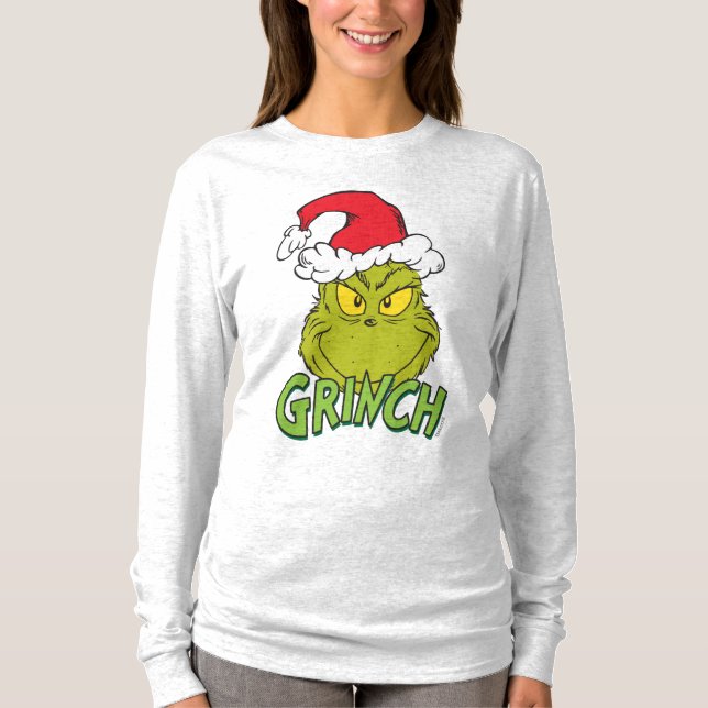Camiseta Grinch Clássico | Bonzinho ou Malvado (Frente)
