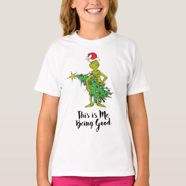 Camiseta Grinch Clássico | Travesso (Frente)