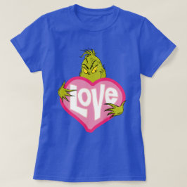 Camiseta Grinch | Coração Rosa Amor