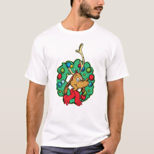 Camiseta Grinch   Coroa de Natal Max