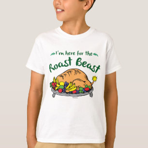 Camiseta Grinch Estou Aqui pelo Feriado da Carne Assada