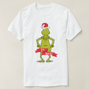 Camiseta Grinch Estou de Volta