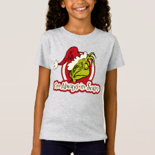 Camiseta Grinch Eu Estou Sempre na Estação