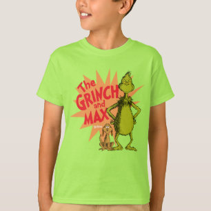 Camiseta Grinch   Grinch & Max Starburst