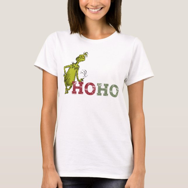 Camiseta Grinch | Ho Ho Ho (Frente)