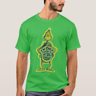 Camiseta Grinch Mal-Humorado Engraçado Estou Só Falando C