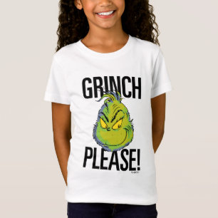 Camiseta Grinch Mal-Humorado Grinch Divertido Por Favor C