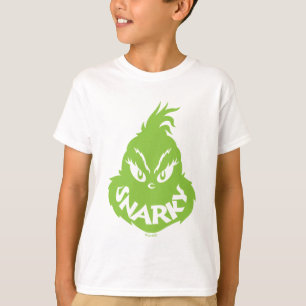 Camiseta Grinch Malicioso Rosto de Grinch