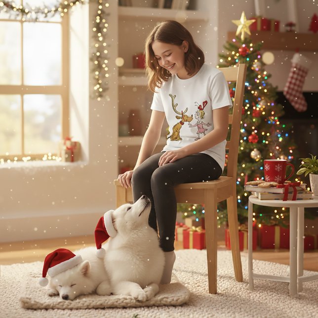 Camiseta Grinch | Max & Cindy Lou Quem (Criador carregado)