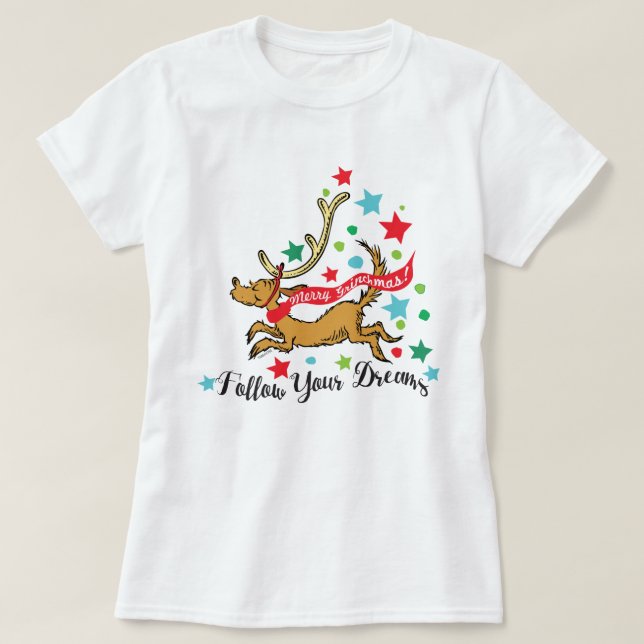 Camiseta Grinch | Max - Siga seus Sonhos (Frente do Design)
