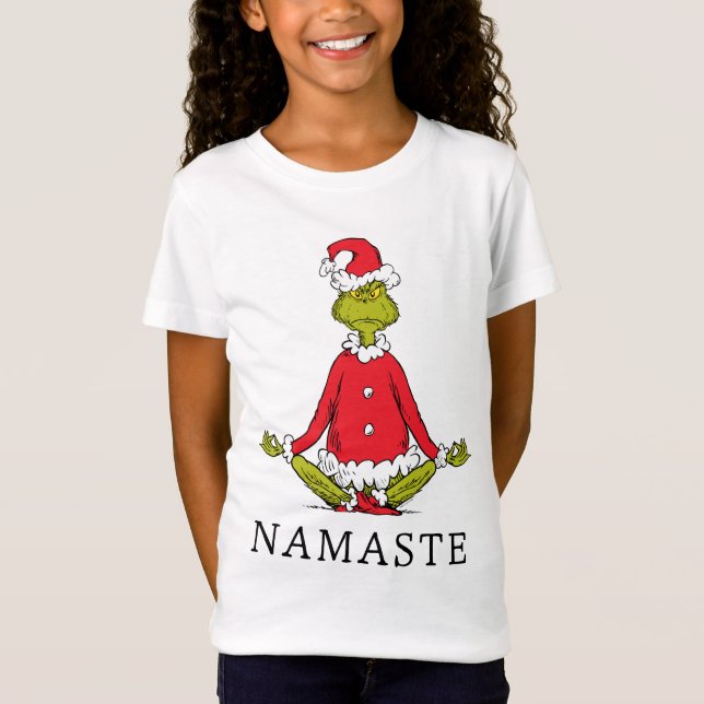 Camiseta Grinch | Namaste Papai Noel (Frente)