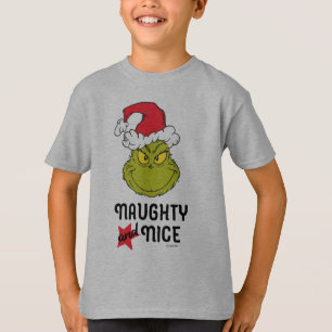 Camiseta Grinch Travesso e Bonzinho