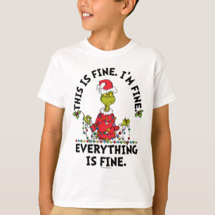 Camiseta Grinch Tudo está Bem