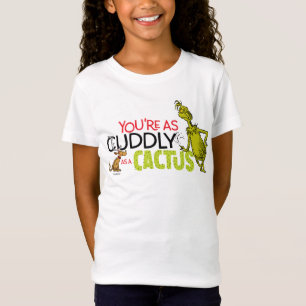 Camiseta Grinch Você é Tão Aconchegante Quanto um Cacto