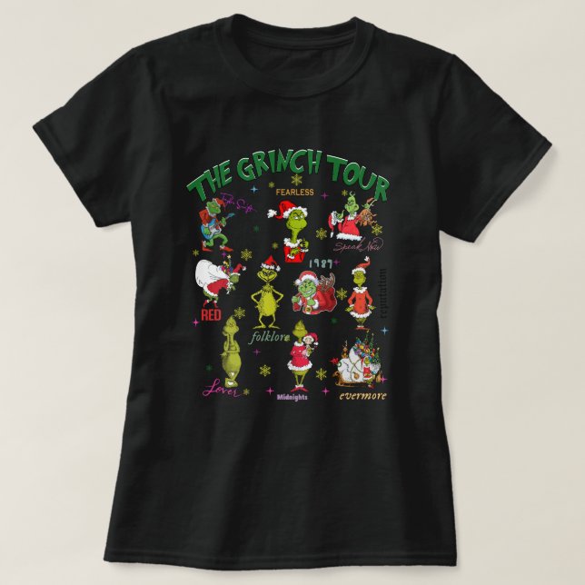 Camiseta Grinchmas de feliz 2 (Frente do Design)