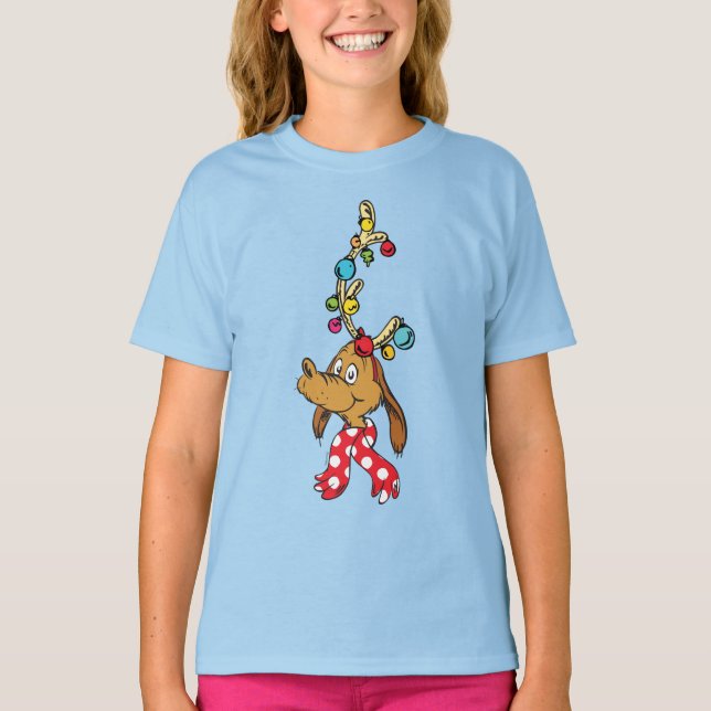Camiseta Grinch's Max | Feliz Quem-lidays (Frente)