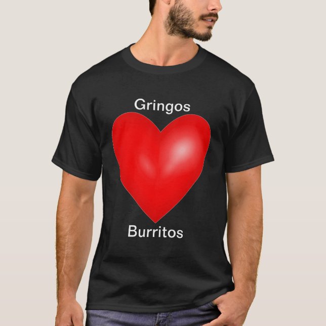 Camiseta Gringos Love Burritos (Frente)